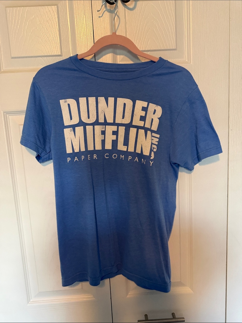 Ripple Junction Blue Dunder Mifflin Graphic Tee